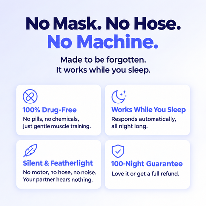 No mask, no hose, no machine